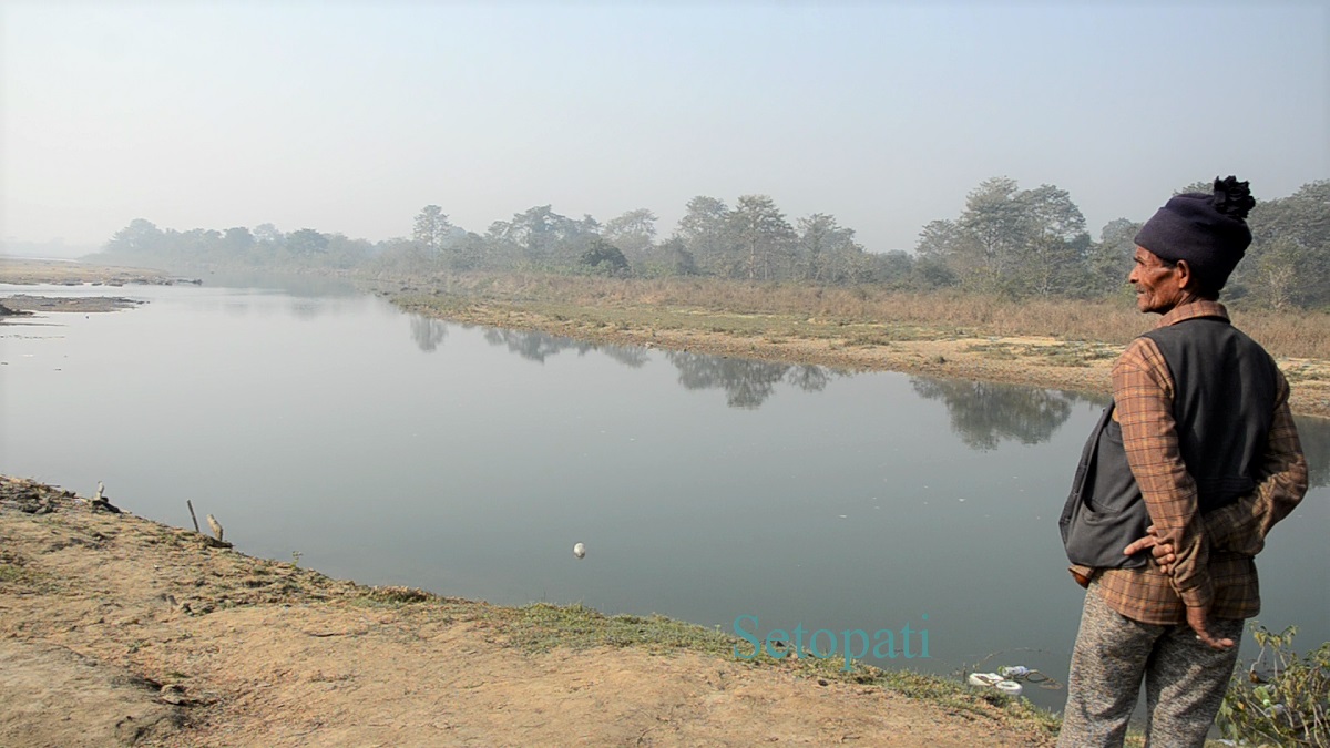 ६९ वर्षीय भारते विश्वकर्मा। तस्बिरः भगवती पाण्डे/सेतोपाटी